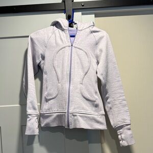 Lululemon Lavender Scuba Zip-Up Hoodie